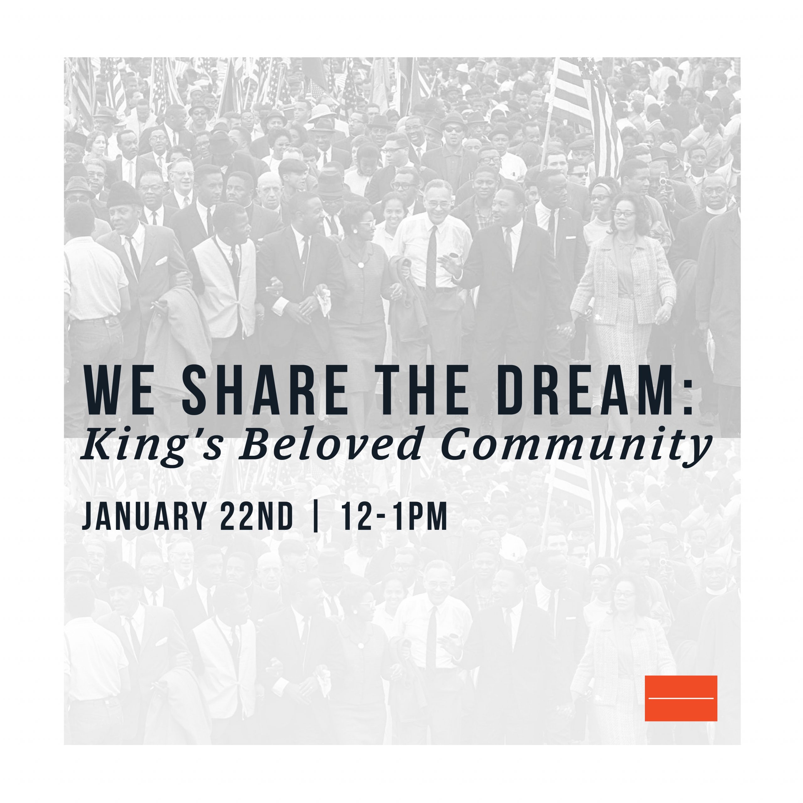 We share the dream program graphic