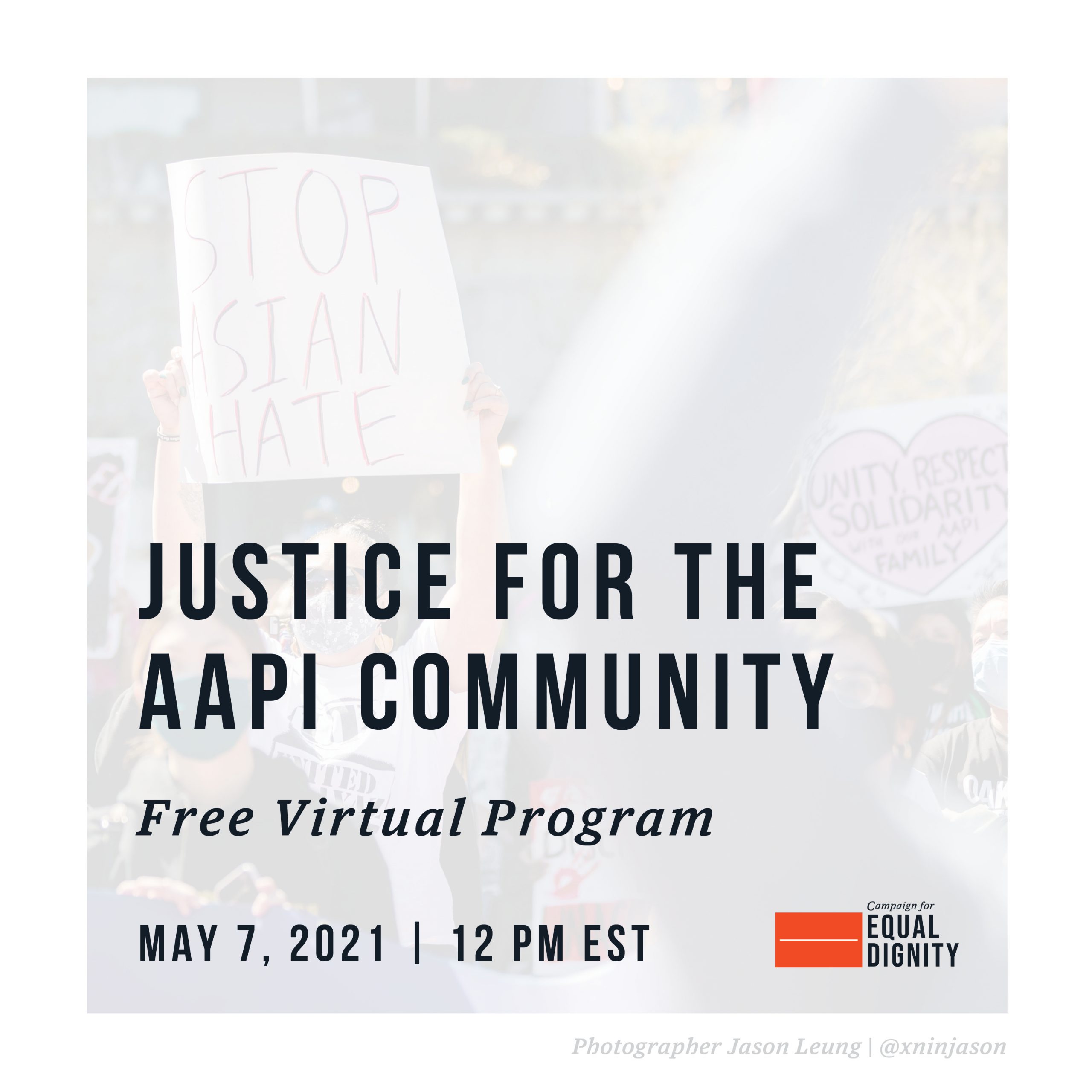 Justice for the AAPI Community