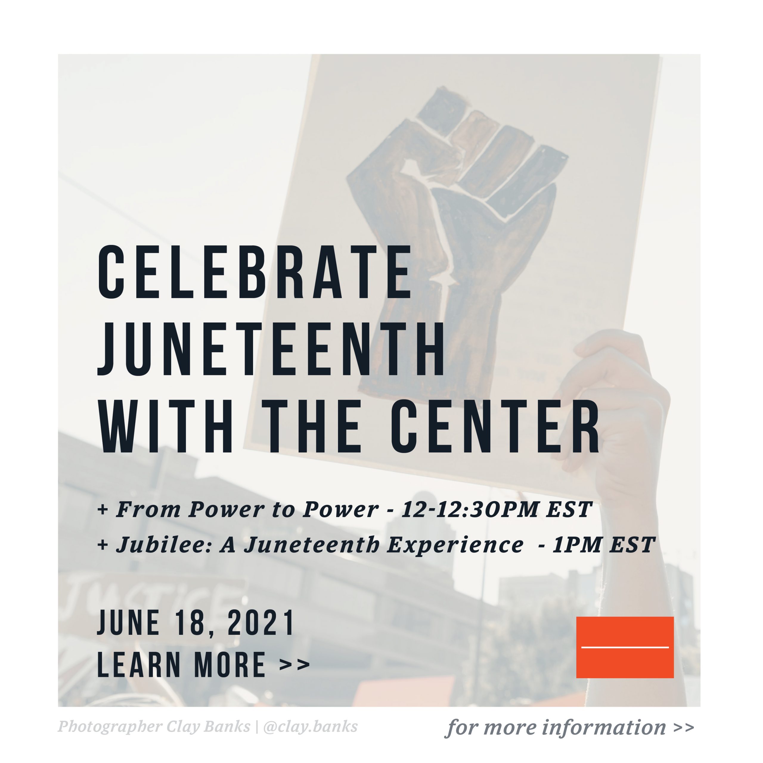 Celebrate Juneteeth at The Center
