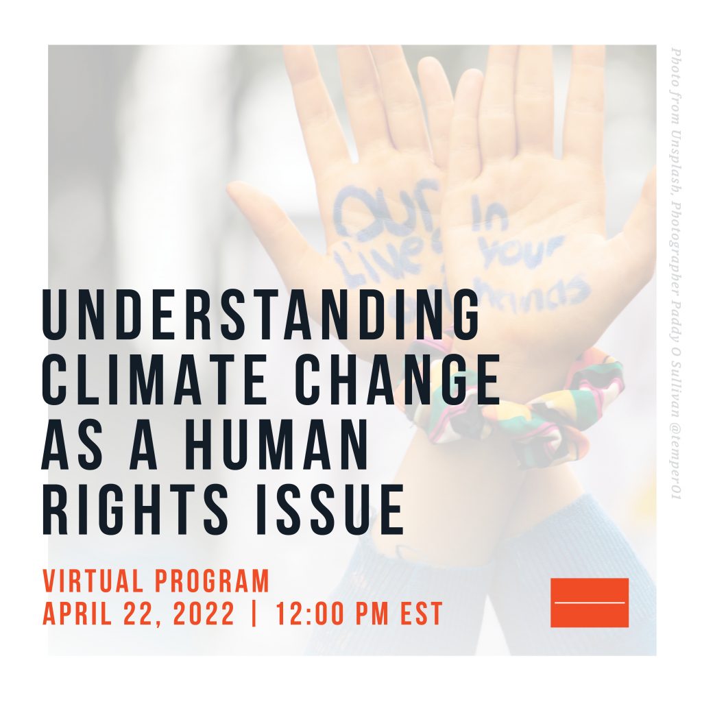 human rights and climate change research paper