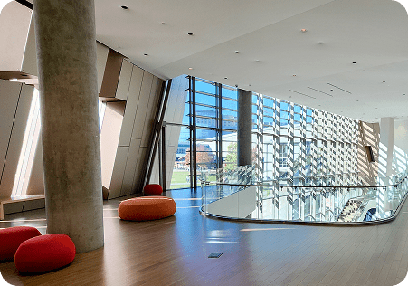 Atrium of The National Center for Civil and Human Rights