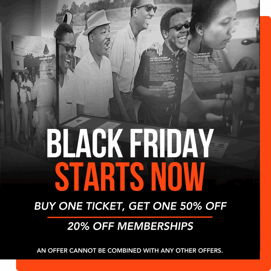 Black Friday: Buy One Ticket the One 50% Off and 20% Off Memberships