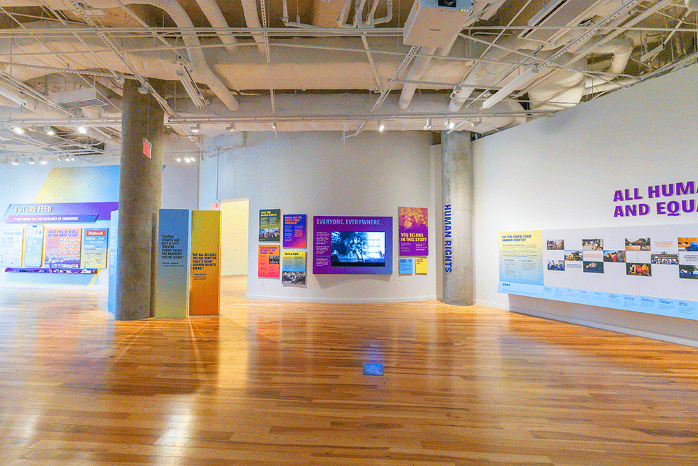 Everyone. Everywhere. exhibit