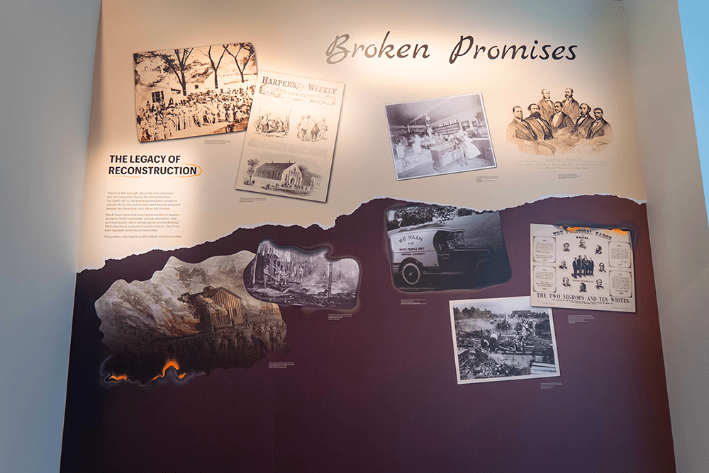 Broken Promises exhibit at NCCHR