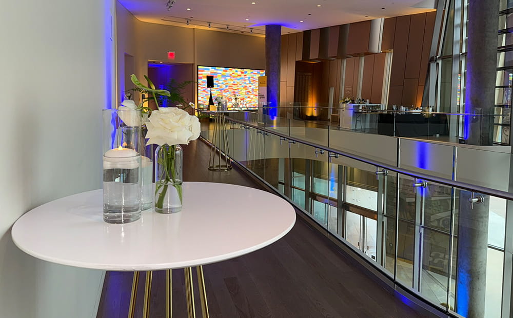 Cocktail reception on the Mezzanine