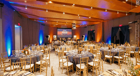 The Glenn event ballroom at NCCHR in Atlanta