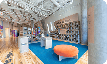 A Mile in Their Shoes exhibit at NCCHR