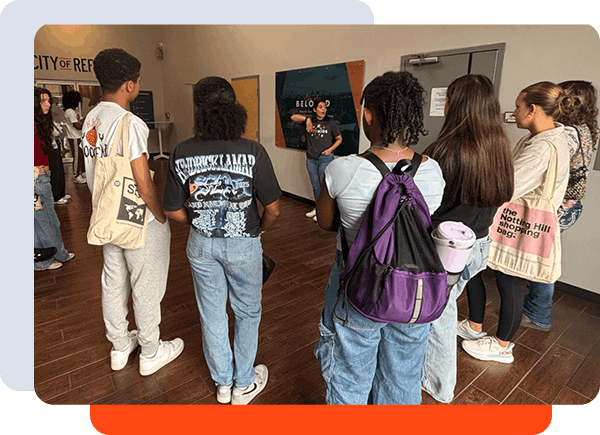 Students learning at NCCHR