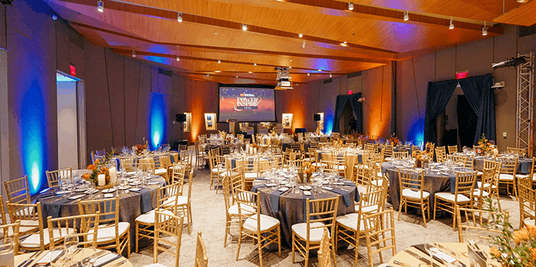 The Glenn event ballroom at NCCHR in Atlanta