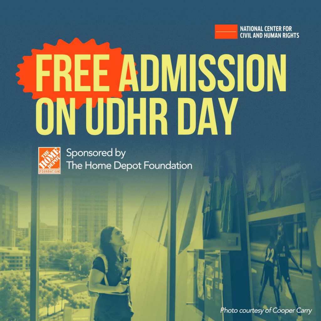 UDHR Day sponsored by The Home Depot Foundation